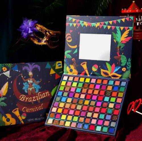 99 color eyeshadow Brazilian Carnival Party Colors