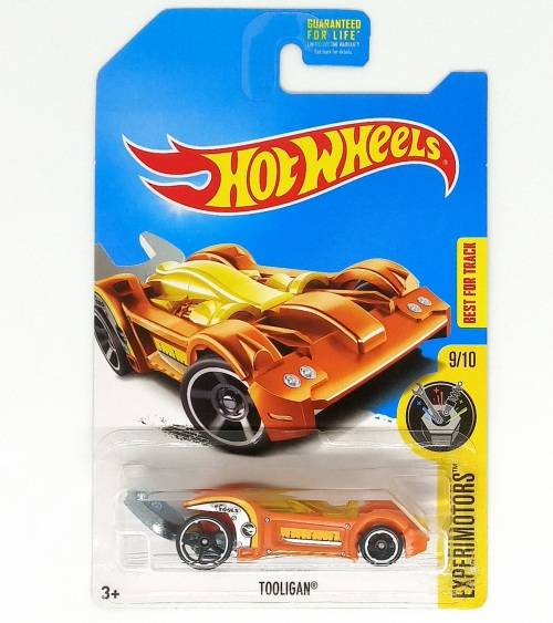 HotWheels TOOLIGAN - EXPERIMOTORS - Long Card Released USA Only  - DVD00-D9B0E Treasure Hunt 2016