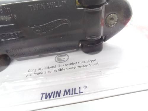 HotWheels TWIN MILL HW GAME OVER - Long Card Released USA Only  - FYF95-D9C0D Treasure Hunt 2018
