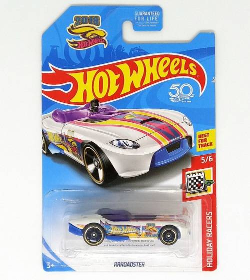 HOTWHEELS RRROADSTER HOLIDAY RACERS  - Long Card USA Only  - FKB22-D9C0H Treasure Hunt 2018