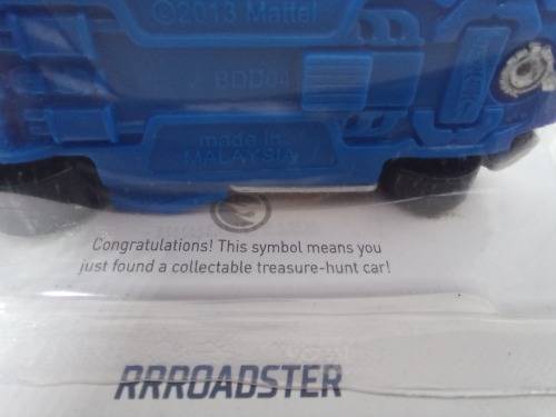 HOTWHEELS RRROADSTER HOLIDAY RACERS  - Long Card USA Only  - FKB22-D9C0H Treasure Hunt 2018