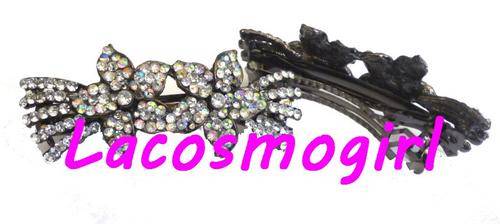 diamante hair clip - 8.5cm X 3cm