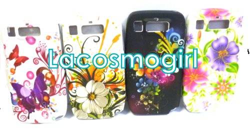 NOKIA E72 PRINTED RUBBER COVER