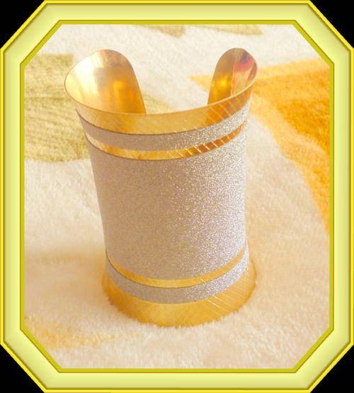 New Arrivals - Eqyptian style 10cm wide cuff bracelet in an organza gift bag