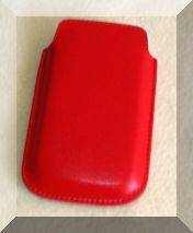 ***IPHONE TOP SLIDE POUCH - RED***