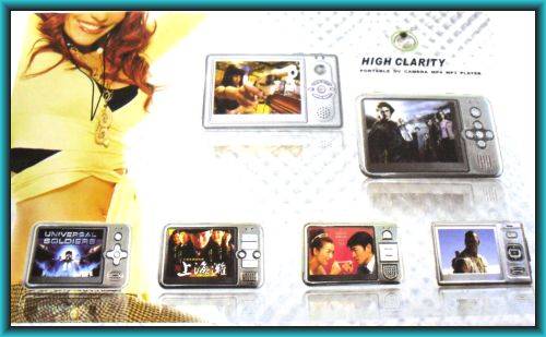 FREE SHIPPING - PORTABLE DV CAMERA MP4/3 PLAYER - 2GB - MP5