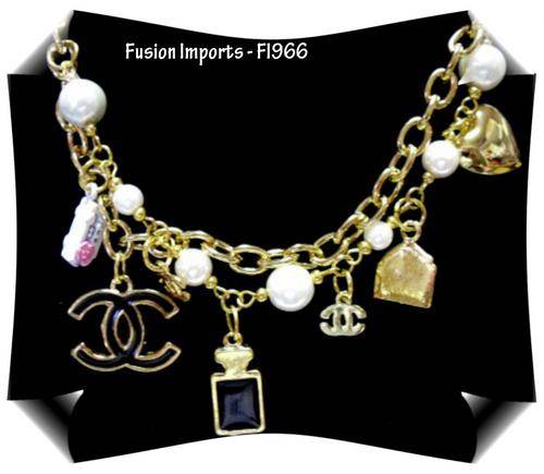 CHANEL CHUNKY CHARMS NECKLACE
