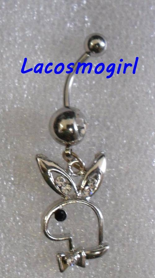 CRAZZZY R1 AUCTION - PLAYBOY DIAMANTE BELLY RING