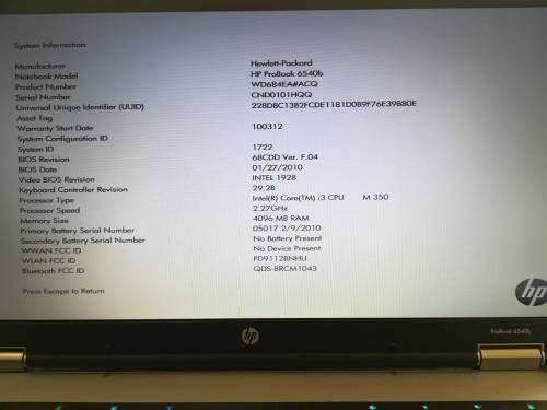 HP laptop great offer!