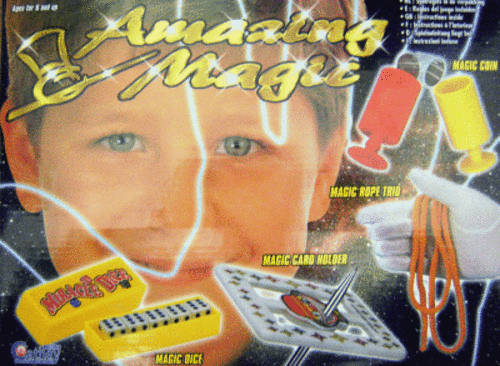 *** Amazing Magic *** - 4 Complete Real Magic Tricks with Accessories