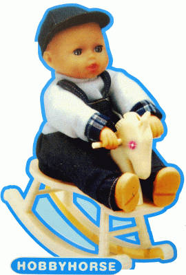 *** Hobby Horse *** - Battery Operated Doll that actually Rocks on the Horse!!!