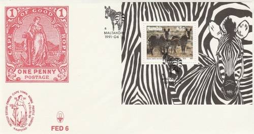 FED6 Covers: Namibia,RSA,Transkei,Ciskei,Bophuthatswana and Venda-see scans