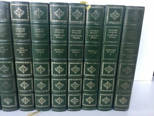 HARDCOVER 16 BOOK DICKENS COLLECTION!! HIGHLY COLLECTABLE! *PRINTED IN SWITZERLAND*