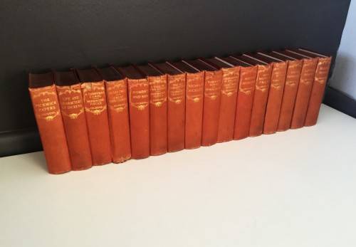 FANTASTIC COMPLETE 16 CHARLES DICKENS COLLECTION!! *RARE* *HARDCOVER* *COLLECTIBLE*