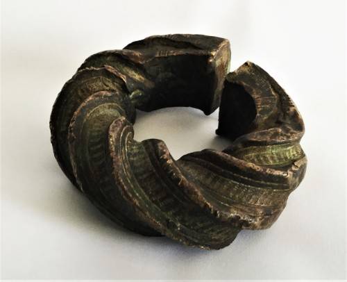 *SELLS FOR R20000+* ANTIQUE WEST-AFRICAN SOLID BRONZE CURRENCY BRACELET/MANILLA