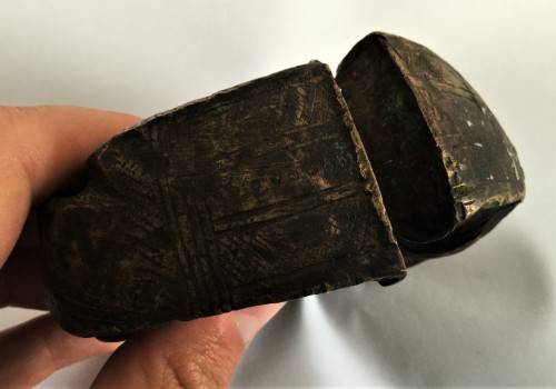 *SELLS FOR R20000+* ANTIQUE WEST-AFRICAN SOLID BRONZE CURRENCY BRACELET/MANILLA