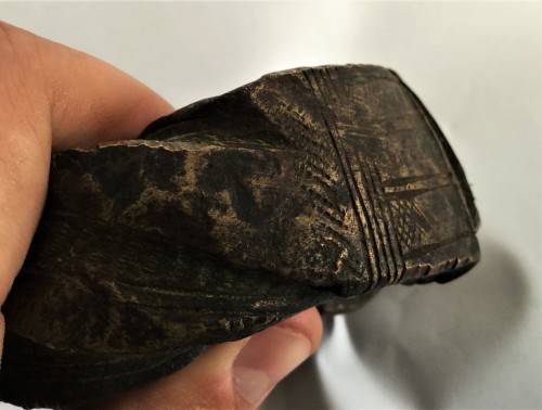 *SELLS FOR R20000+* ANTIQUE WEST-AFRICAN SOLID BRONZE CURRENCY BRACELET/MANILLA