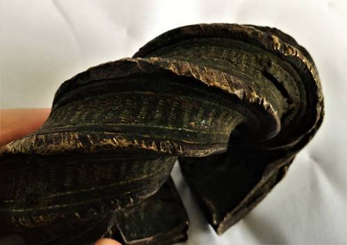 *SELLS FOR R20000+* ANTIQUE WEST-AFRICAN SOLID BRONZE CURRENCY BRACELET/MANILLA