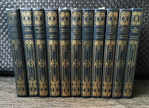 BEAUTIFUL 11 x BOOK COLLECTION OF THE WORKS OF ALISTAIR MACLEAN!
