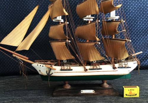 HANDMADE TALL SHIP MODEL!