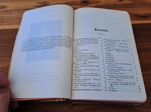1907 HIGH-QUALITY LEATHER BOUND COPY OF THE POETICAL WORKS OF BYRON!