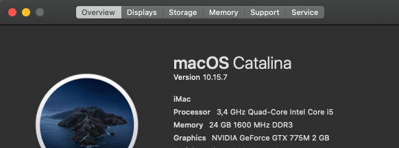 Apple iMac, 3.4Ghz i5,  24Gb RAM, 27` (Late 2013)