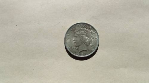 1924 Silver USA Peace Dollar
