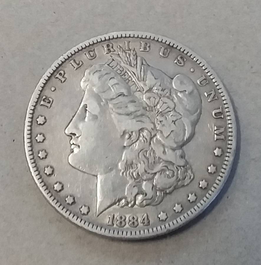 1884 Morgan Silver Dollar