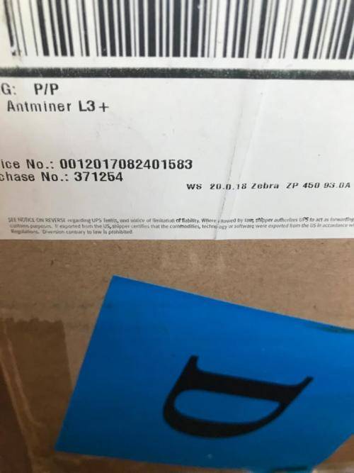 Antminer L3+ and power supply in excellent condition(This item is a relist)
