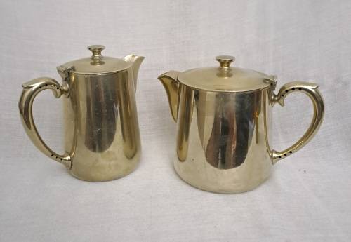 Vintage Silver Tea Pot & Coffee Pot