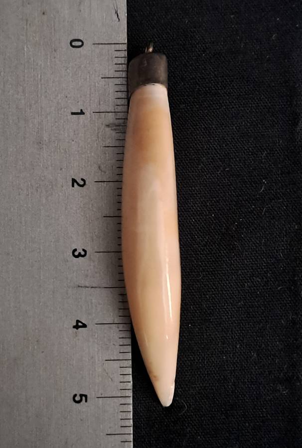 Vintage Tooth Shaped Pendant
