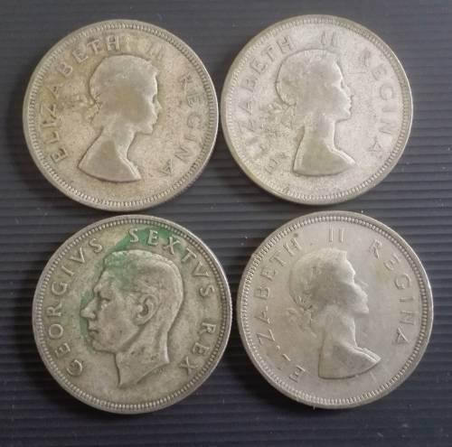 30 x SA 2.5 Shillings... As a lot.. Check pictures and condition