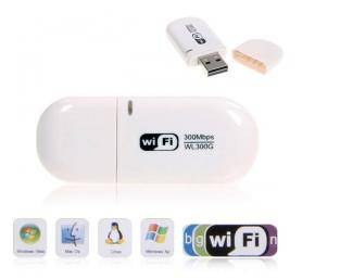 ** BRAND NEW** Mini 802.11N 300Mbps WIFI Wireless USB Adapter Network Stick