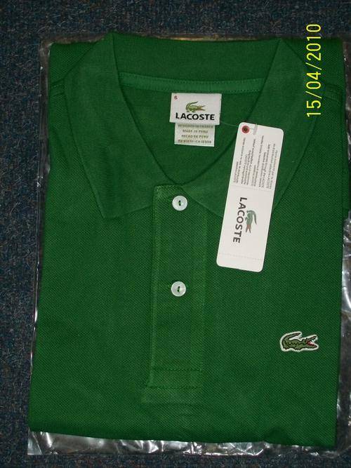 LACOSTE POLO ( FOREST GREEN) SIZE 3(EXTRA-SMALL)