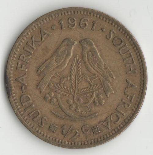RSA Half Cent 1961