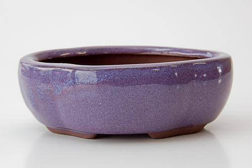 Glazed Bonsai Container, 14.5 x 12 x 5cm