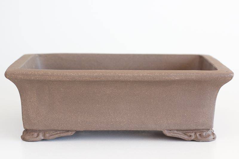 Handmade, unglazed Bonsai Container