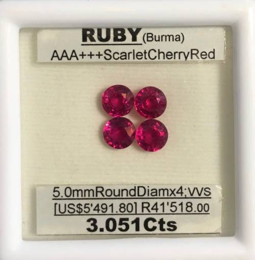 Ruby Scarlet Cherry Red