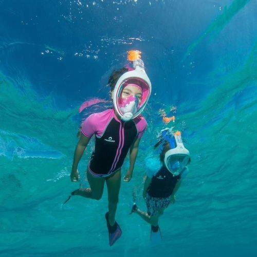 TRIBORD DECATHLON Easybreath Full Face Mask - Blue