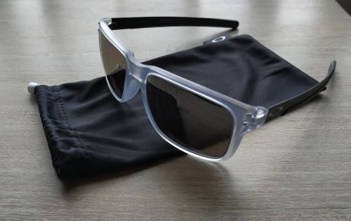 Oakley Holbrook Mix - Grey Transparent frame with Prizm Black lenses