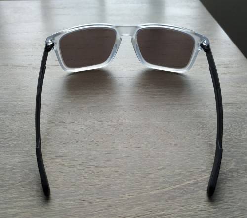 Oakley Holbrook Mix - Grey Transparent frame with Prizm Black lenses
