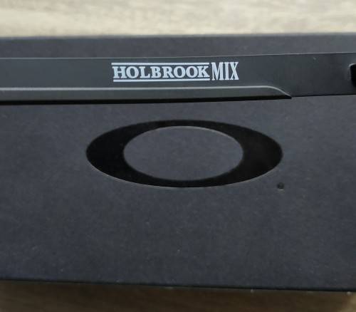 Oakley Holbrook Mix - Grey Transparent frame with Prizm Black lenses