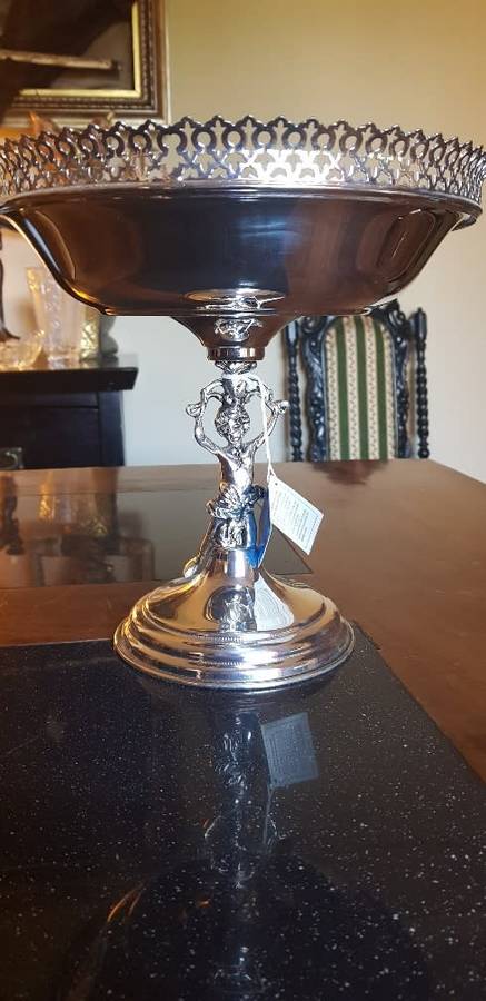Silver plated EPNS compote