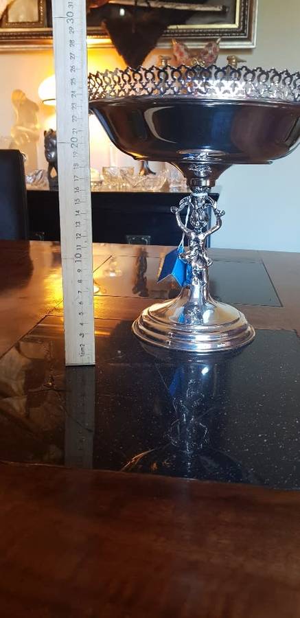 Silver plated EPNS compote