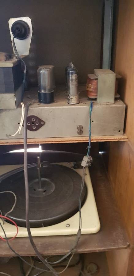 Vintage Garrad Cabinet Radio