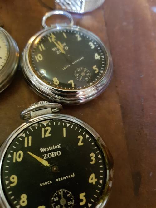 Collection of Vintage watches and Pocket watches plus Box