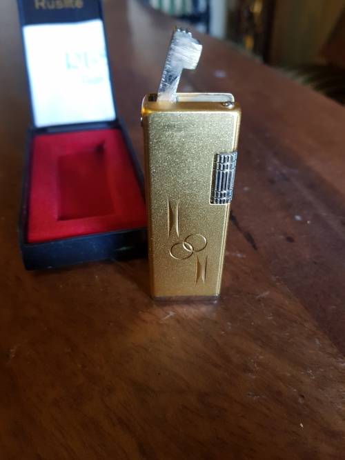 Vintage Rustlite Lighter in Case