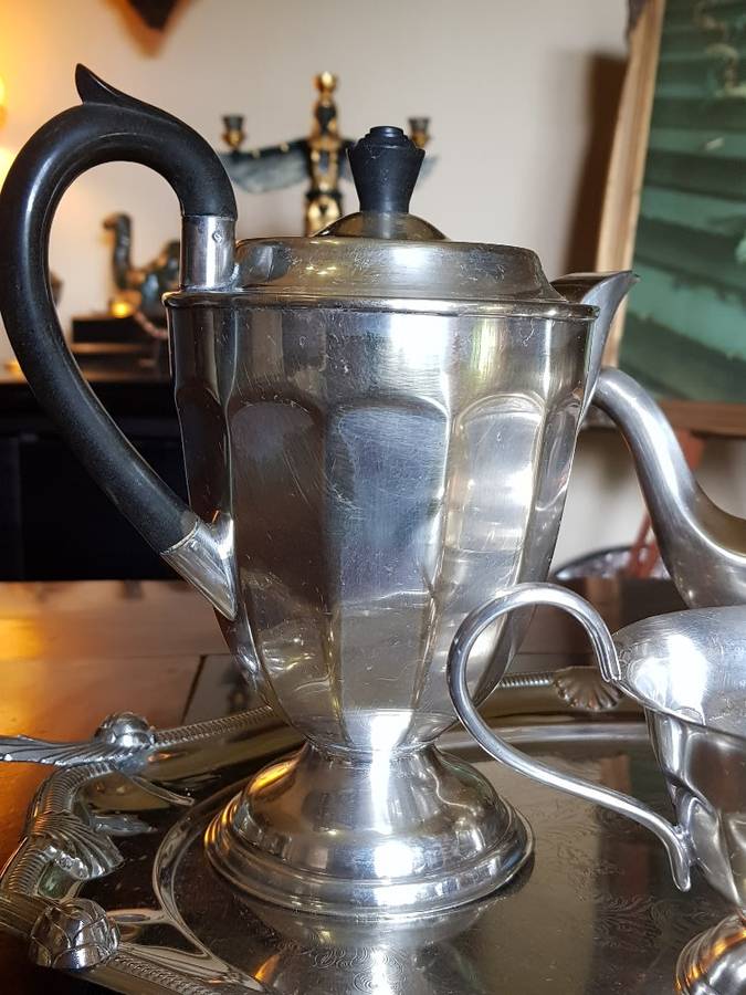 Vintage Viners of Sheffield Silver Plated Tea and Coffee. Marked