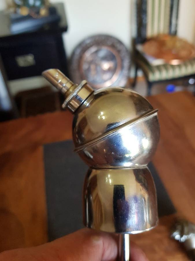 Three Stunning Metal  Tot Pourers.