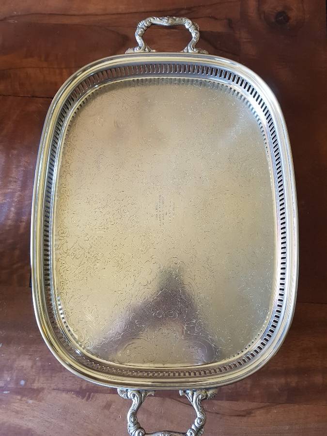 Stunning Seranco Epns Tea Set & Tray